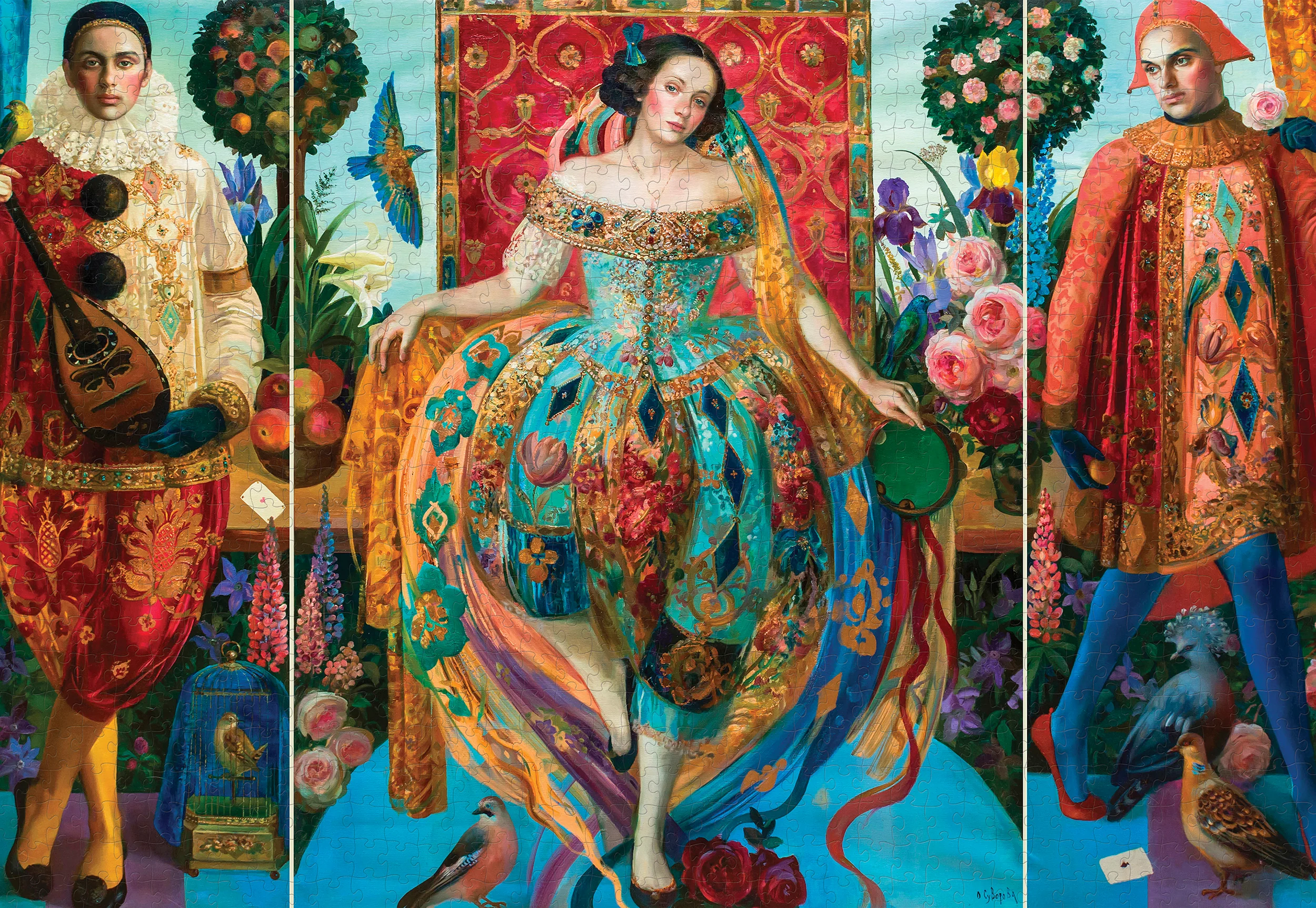 Olga Suvorova: Dancer 1000-Piece Jigsaw Puzzle
