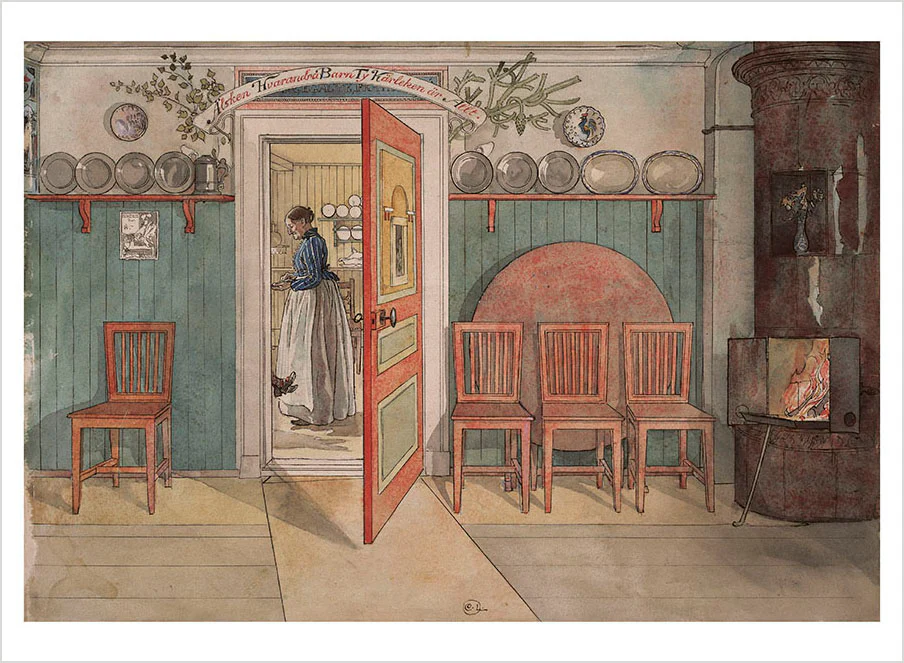 Carl Larsson Book of Postcards