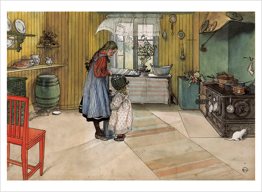 Carl Larsson Book of Postcards 4 Carl Larsson Book of Postcards