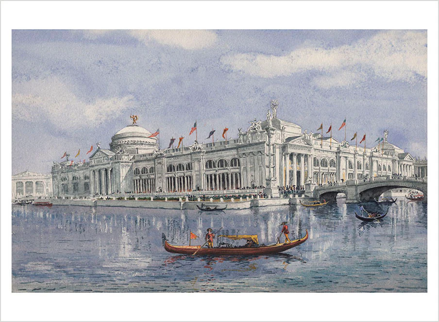 The White City: Chicago's World's Columbian Exposition of 1893 Book of Postcards