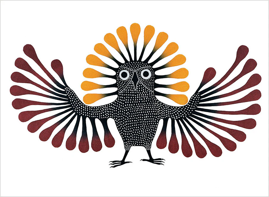 Inuit Art: Birds Book of Postcards
