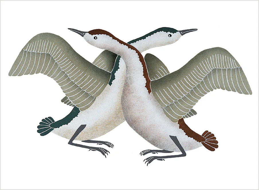 Inuit Art: Birds Book of Postcards