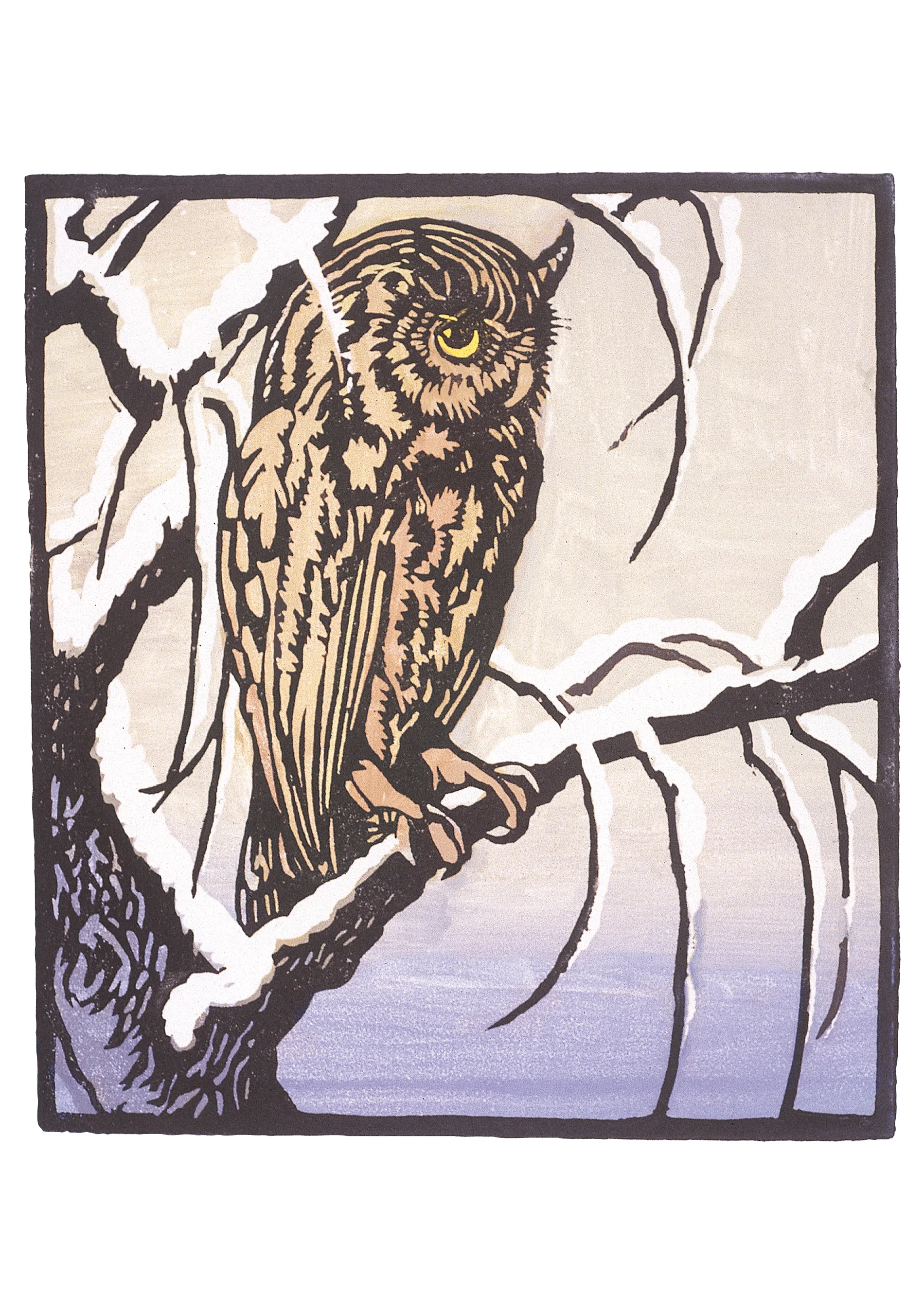 William S. Rice: Long Winter's Night Holiday Card Assortment