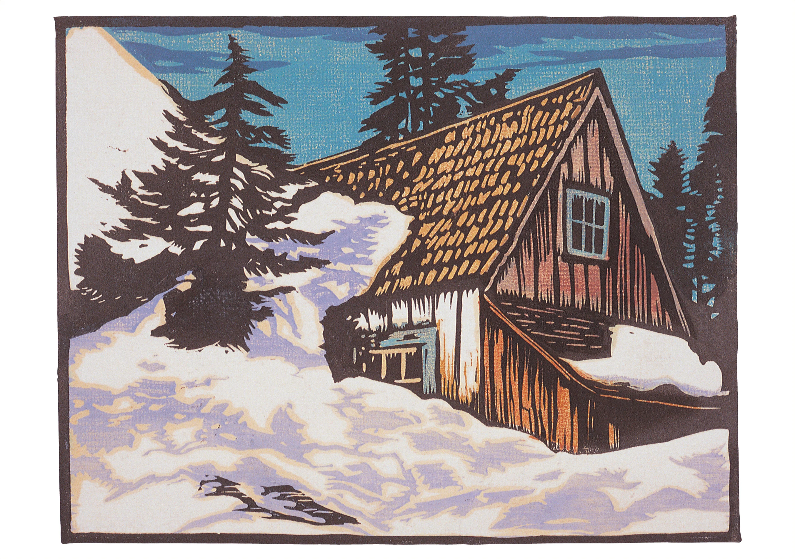 William S. Rice: Sierra Winter Holiday Cards 2 William S. Rice: Sierra Winter Holiday Cards