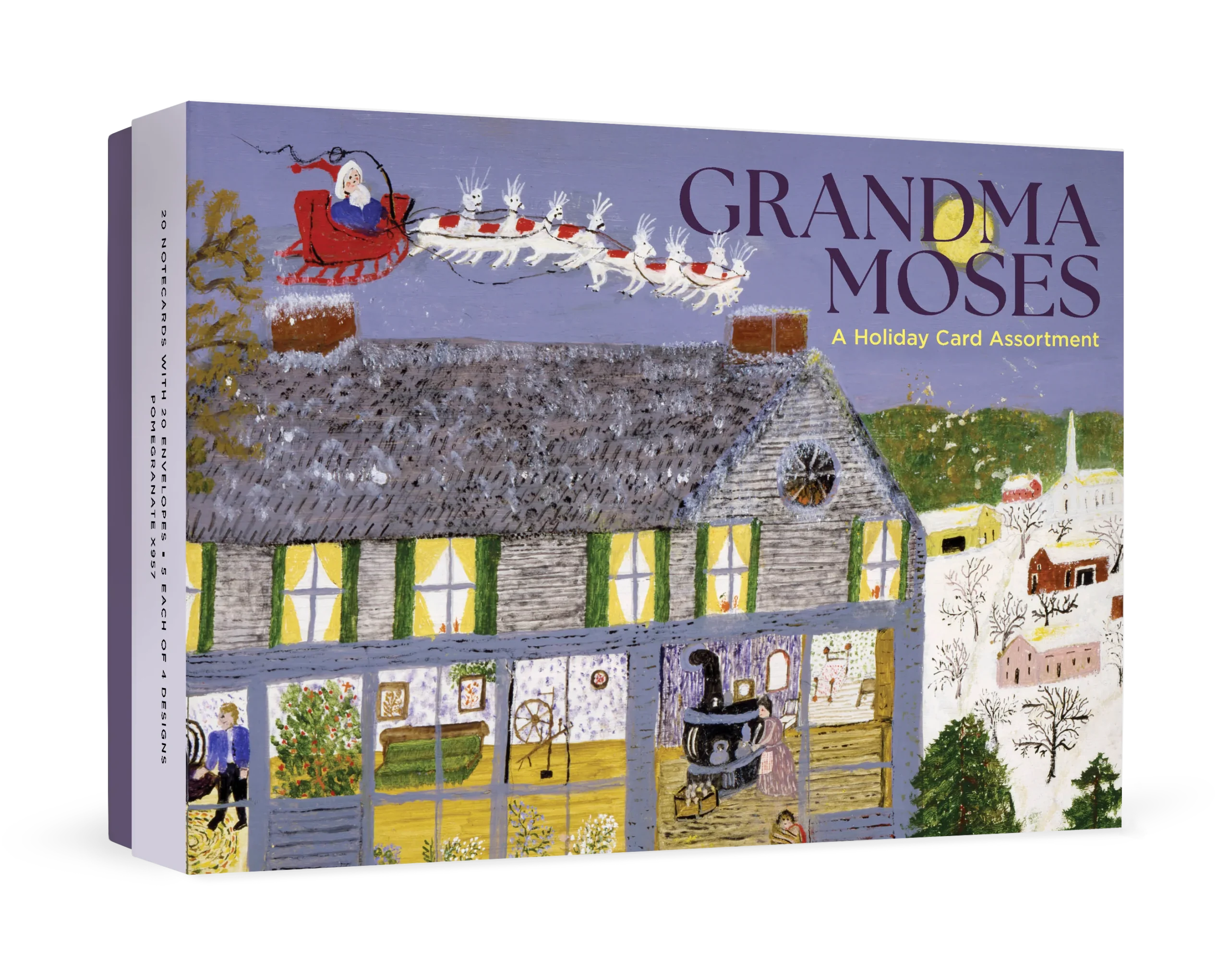 Grandma Moses Holiday Card Assortment 1 Grandma Moses Holiday Card Assortment