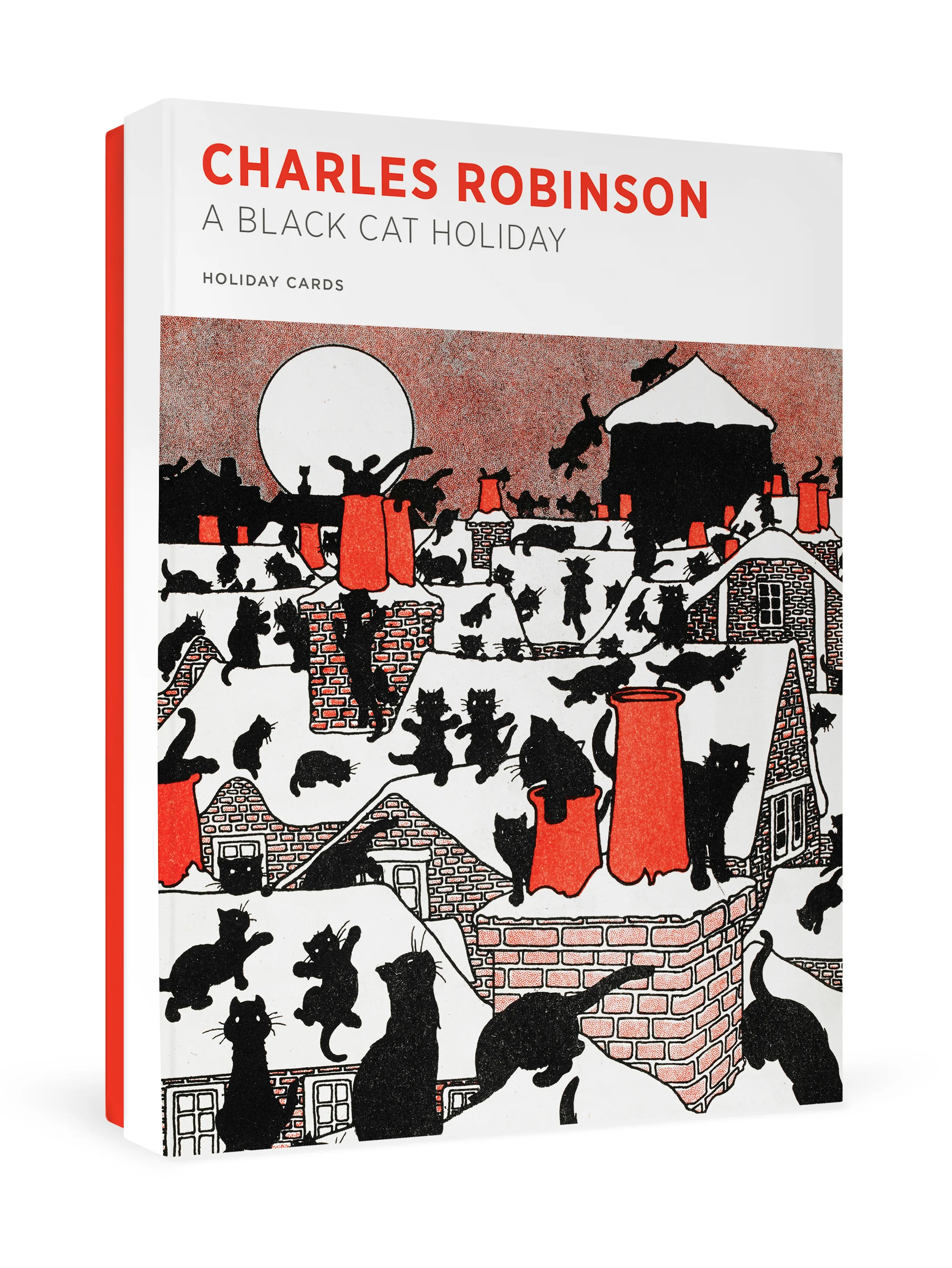 Charles Robinson: A Black Cat Holiday Holiday Cards