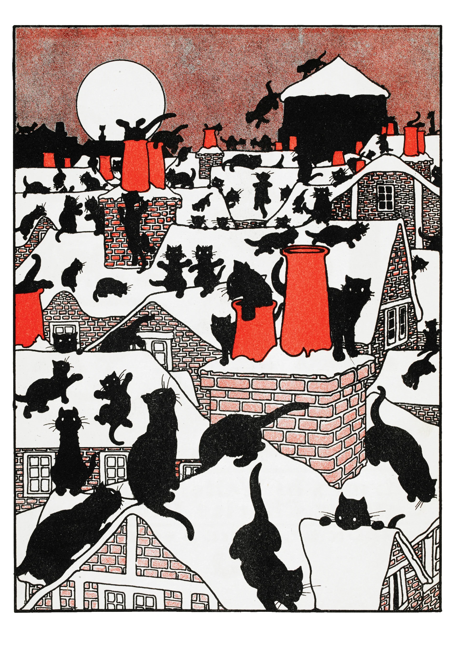 Charles Robinson: A Black Cat Holiday Holiday Cards