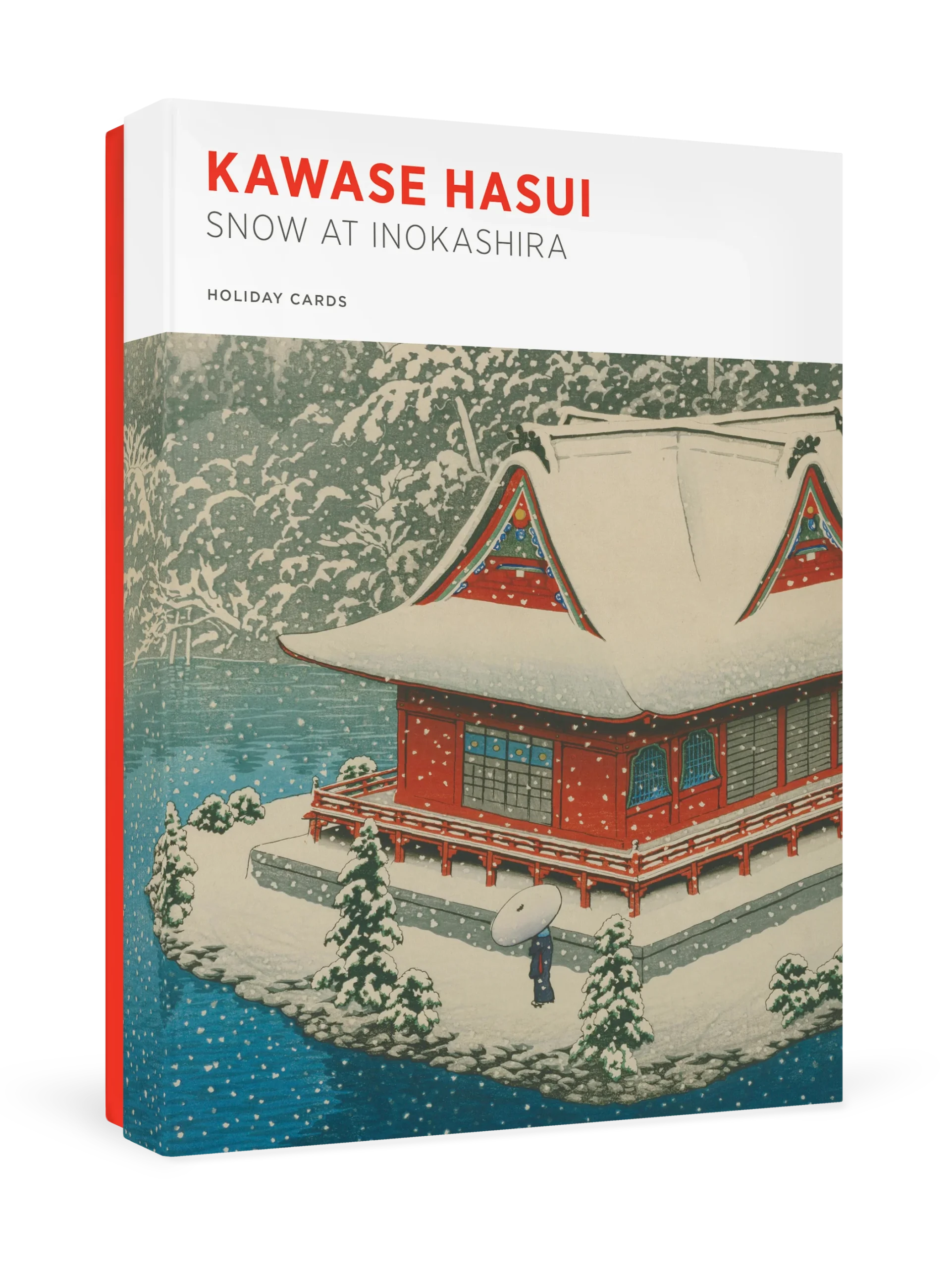 Kawase Hasui: Snow at Inokashira Holiday Cards