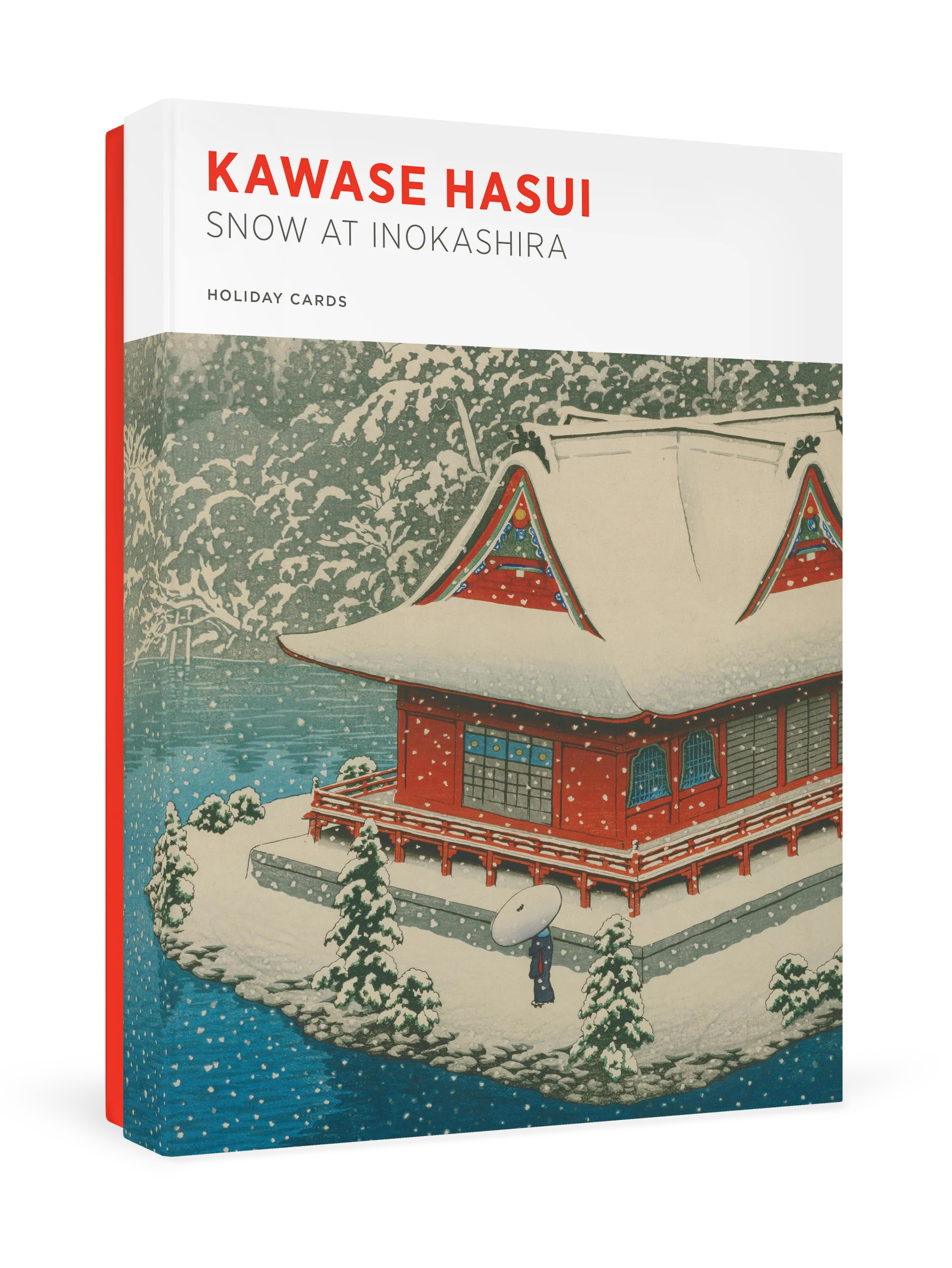 Kawase Hasui: Snow at Inokashira Holiday Cards