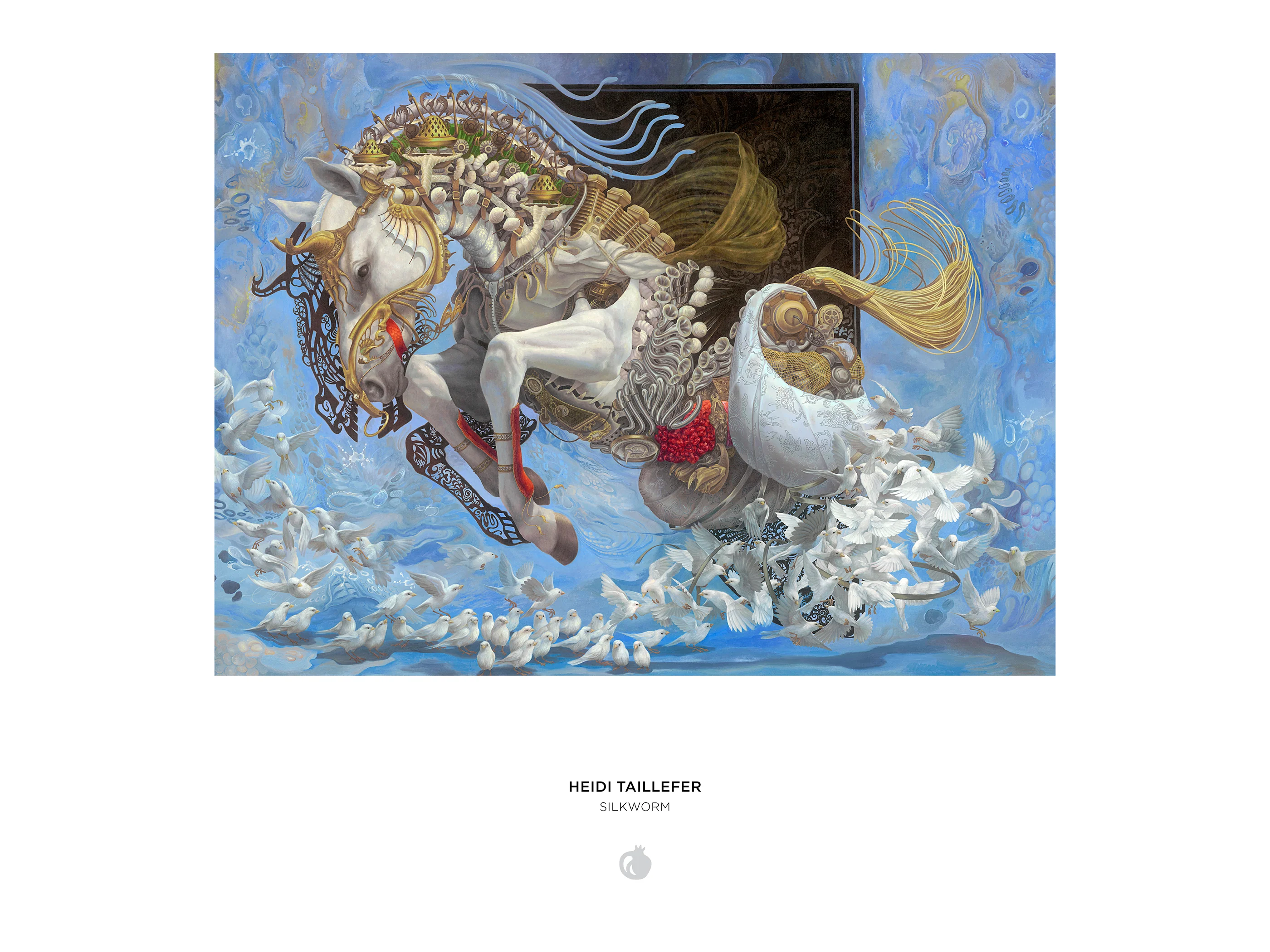 Heidi Taillefer: Silkworm 1000-Piece Jigsaw Puzzle 3 Heidi Taillefer: Silkworm 1000-Piece Jigsaw Puzzle