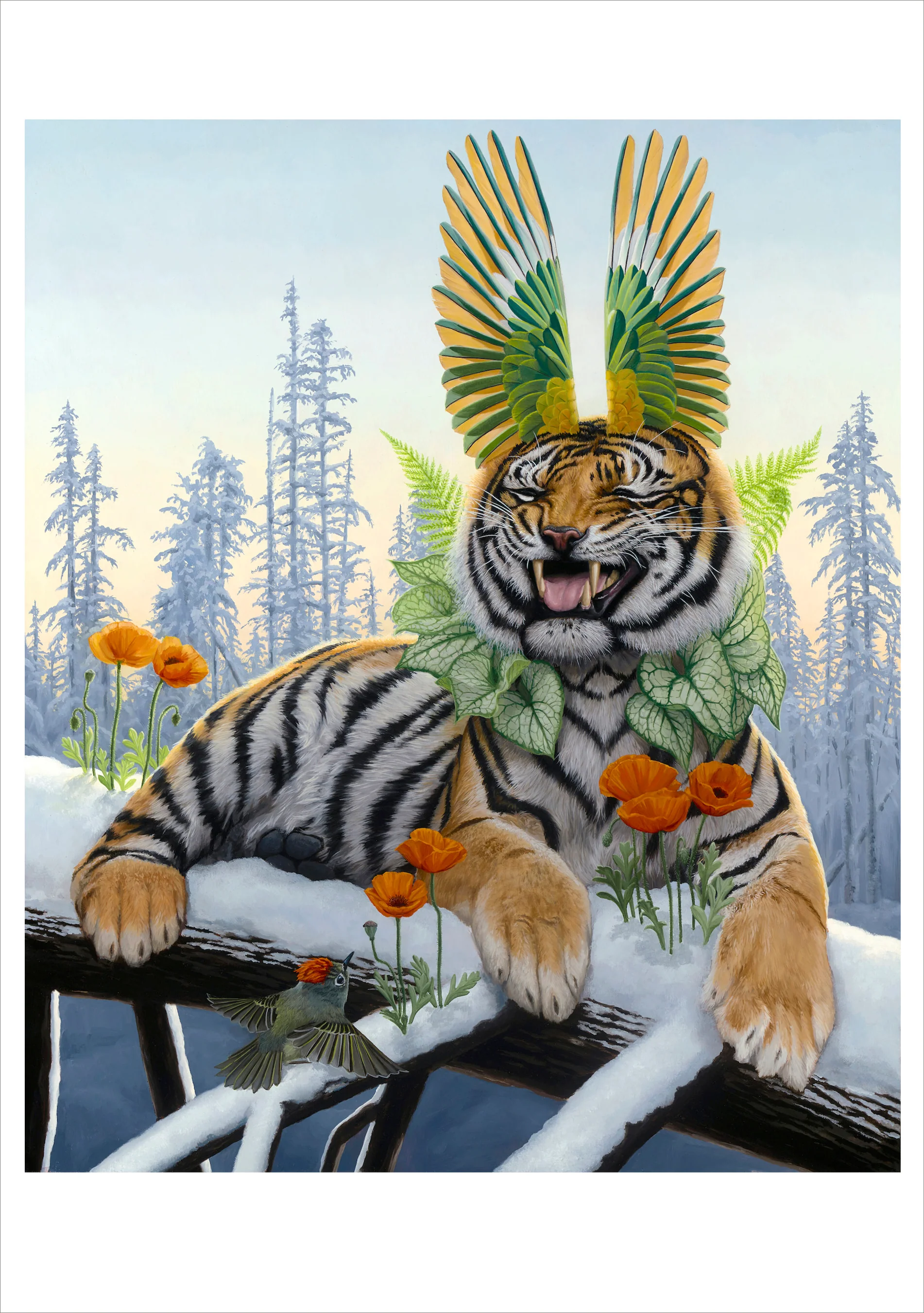 Jon Ching: Flourished Merriment Holiday Cards