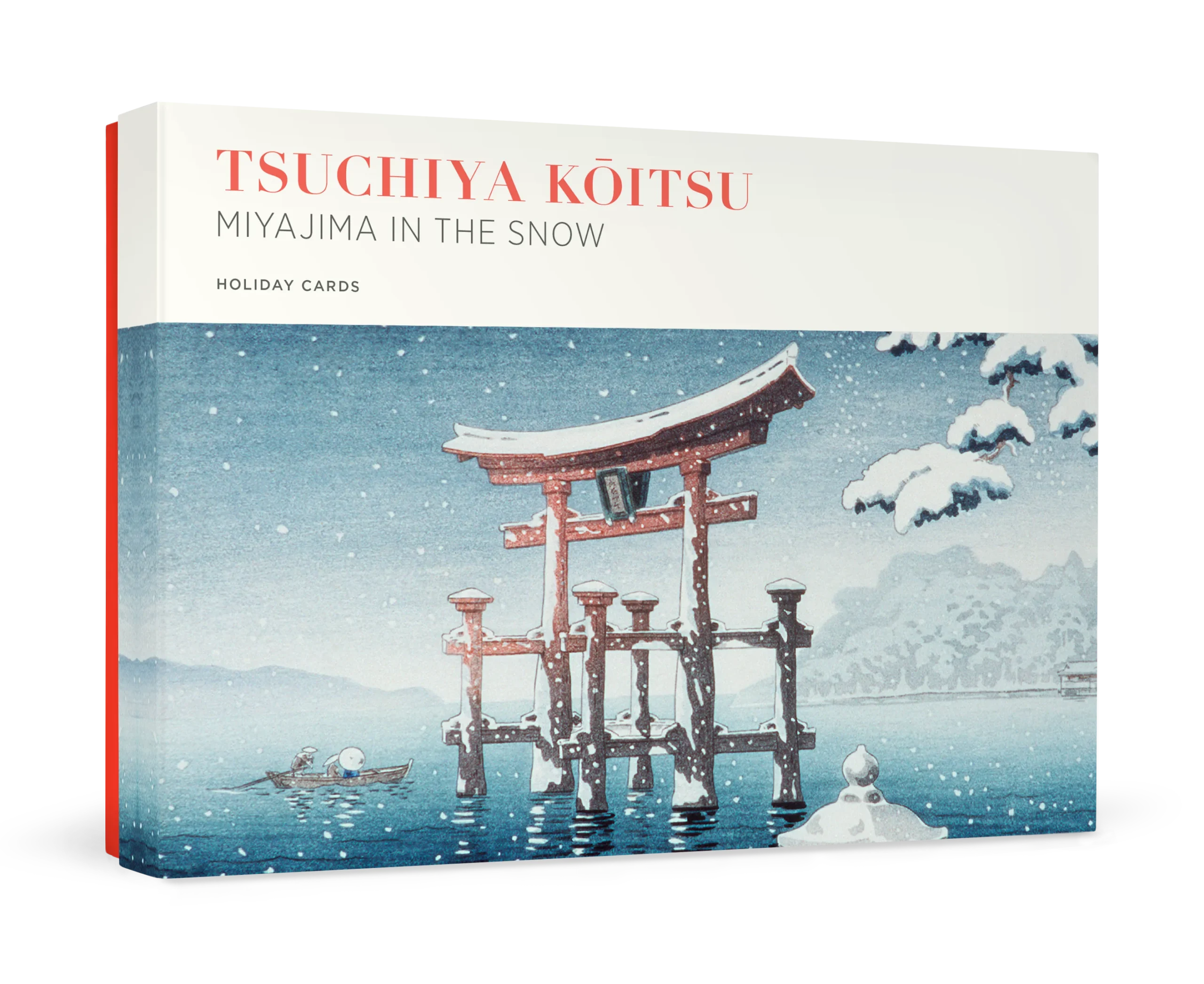 Tsuchiya Kōitsu: Miyajima in the Snow Holiday Cards