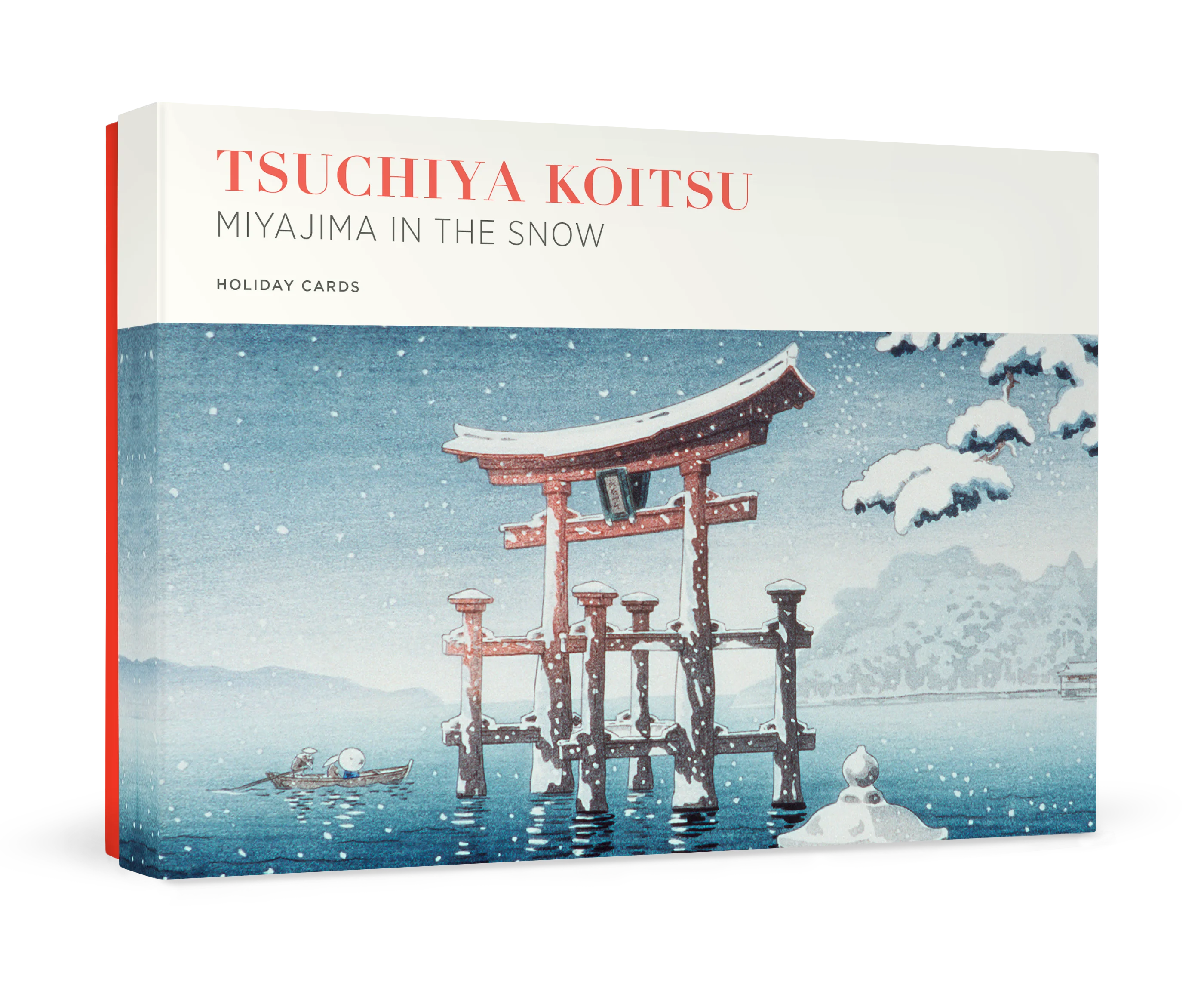 Tsuchiya Kōitsu: Miyajima in the Snow Holiday Cards