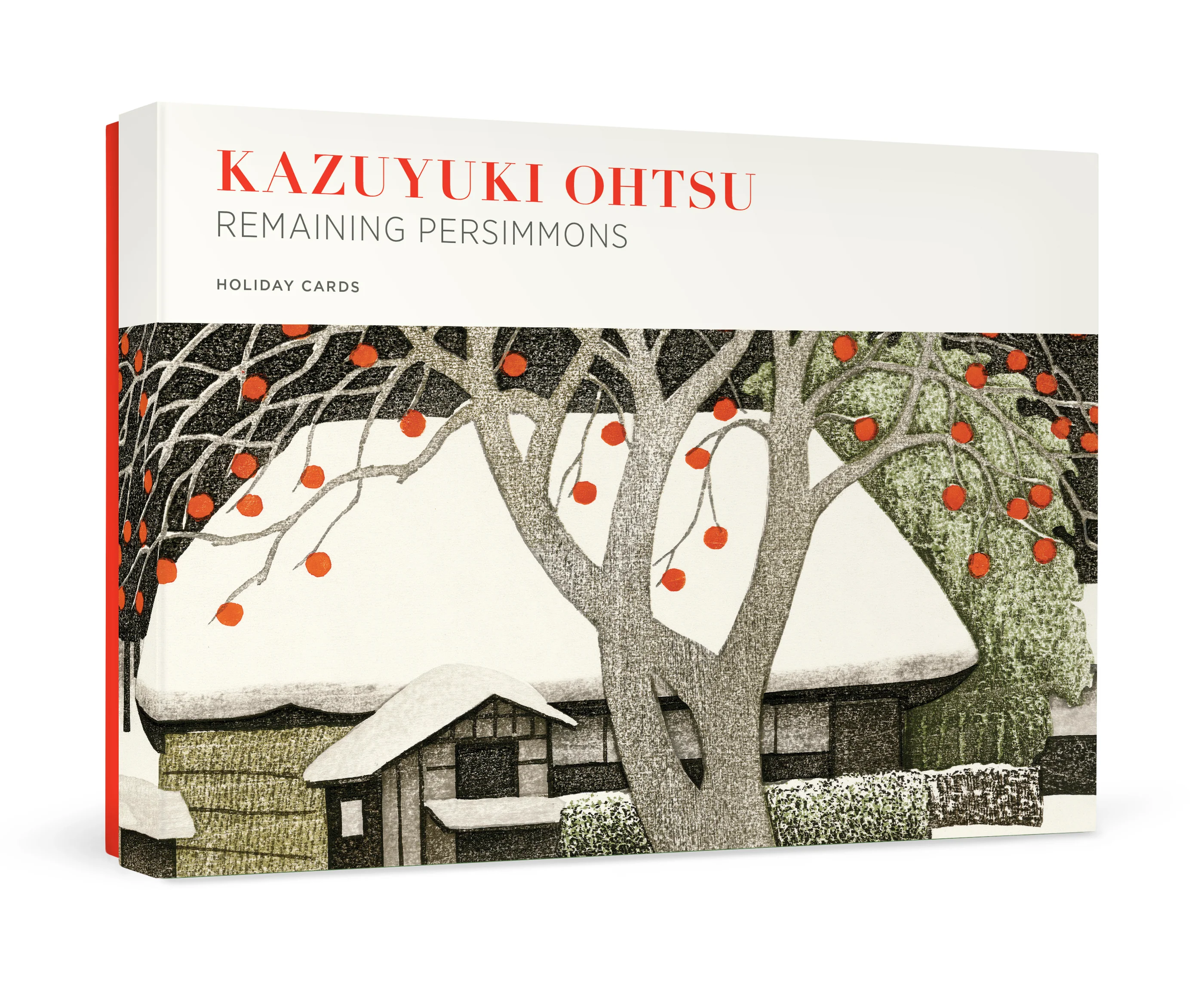 Kazuyuki Ohtsu: Remaining Persimmons Holiday Cards