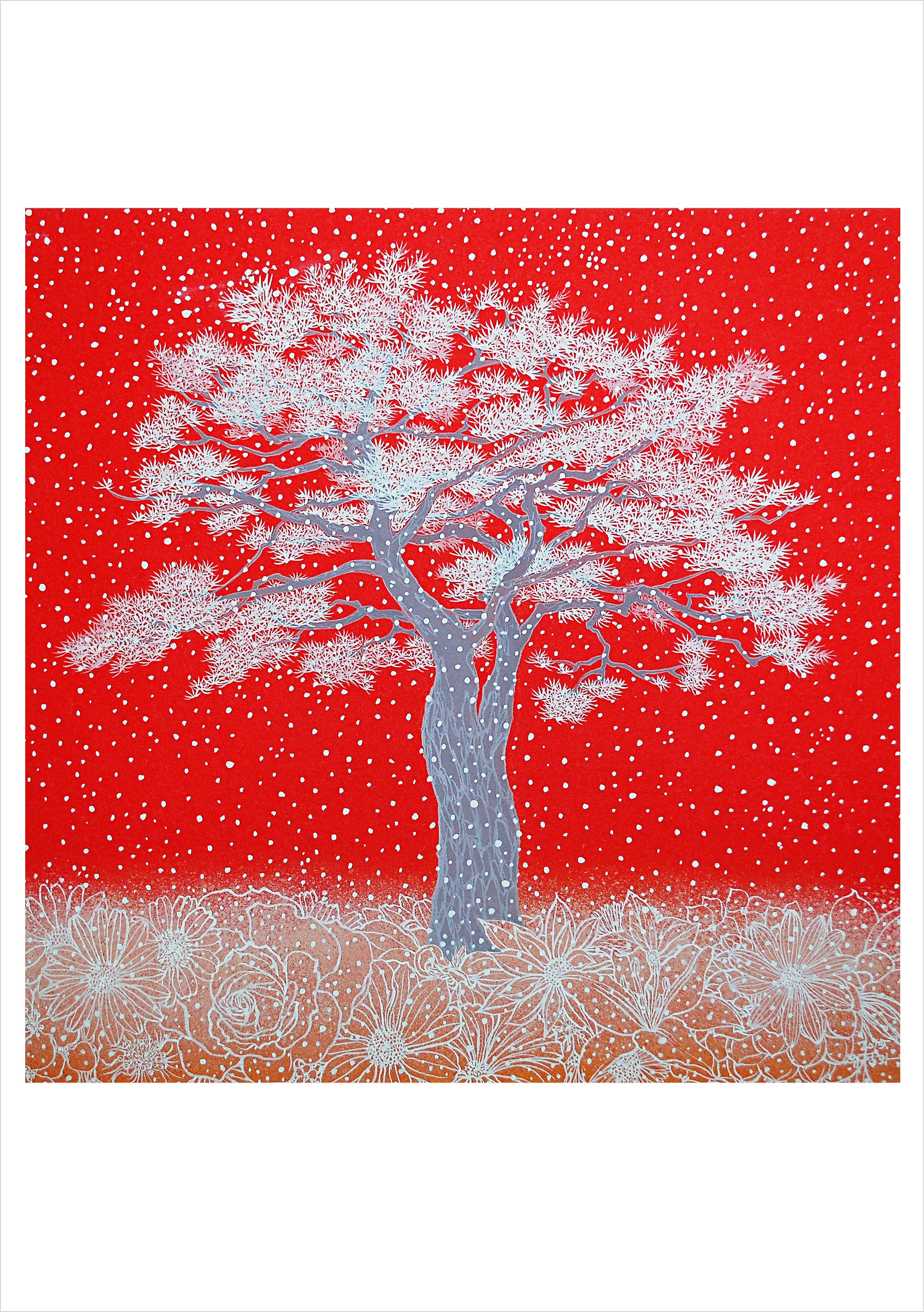 Kyung-Hwa Yu: Snow Flower—Pine Holiday Cards 2 Kyung-Hwa Yu: Snow Flower—Pine Holiday Cards