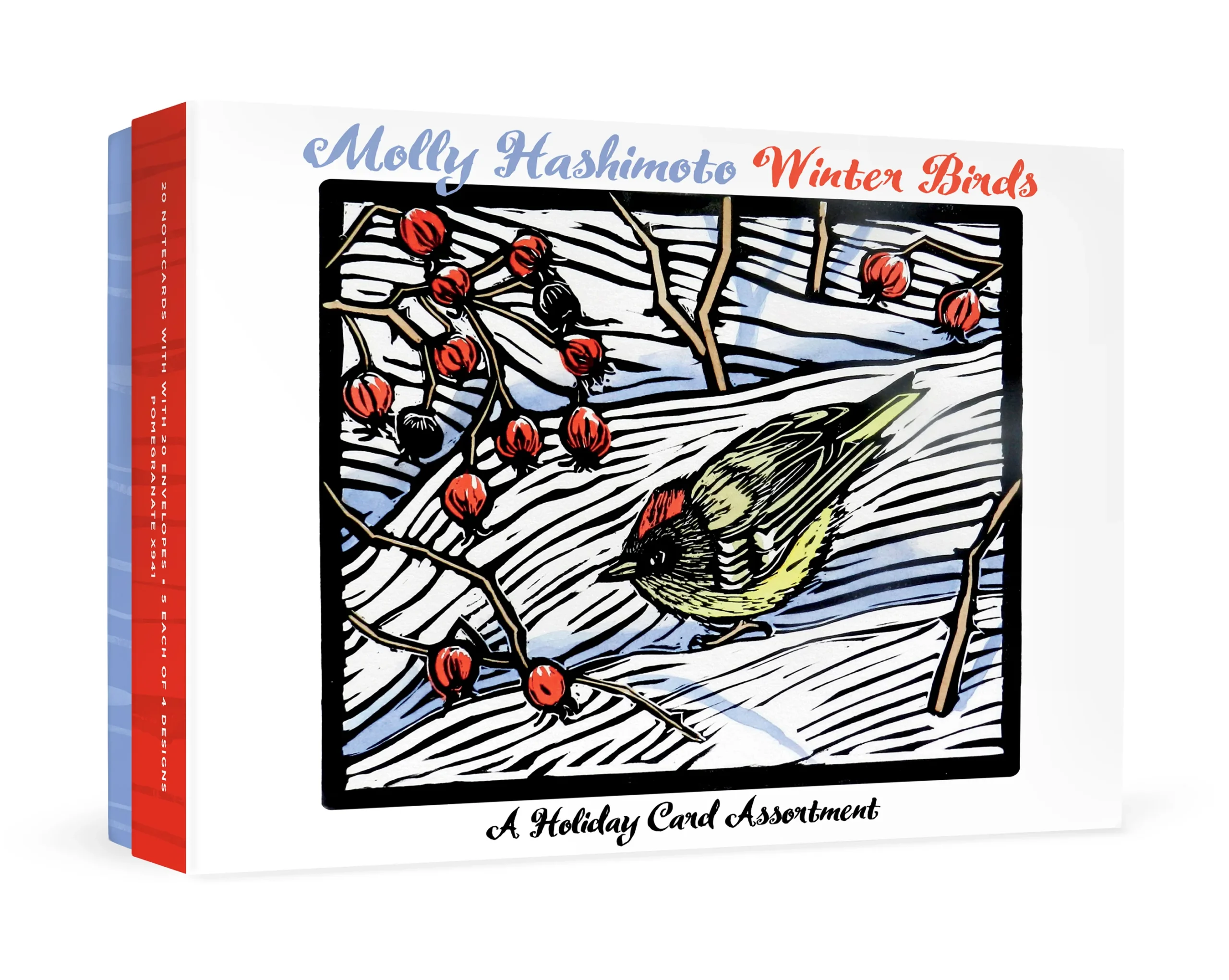 Molly Hashimoto: Winter Birds Holiday Card Assortment 1 Molly Hashimoto: Winter Birds Holiday Card Assortment