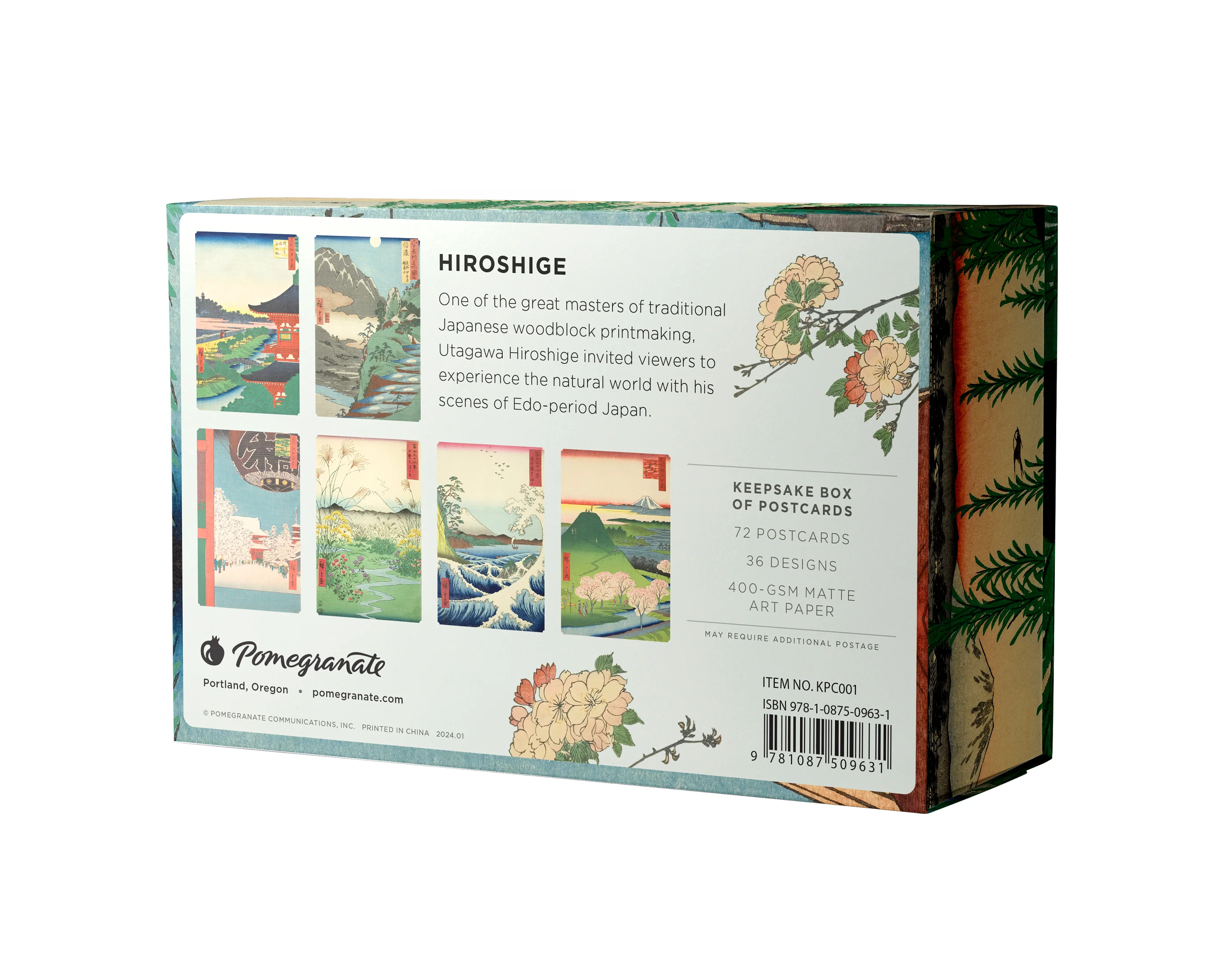 Hiroshige Keepsake Boxed Postcards 7 Hiroshige Keepsake Boxed Postcards