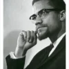 Malcolm X Postcard