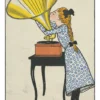 Moriz Jung: O, Caruso! Postcard