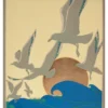 Franklin Carmichael: Seagulls Flying over Waves Postcard
