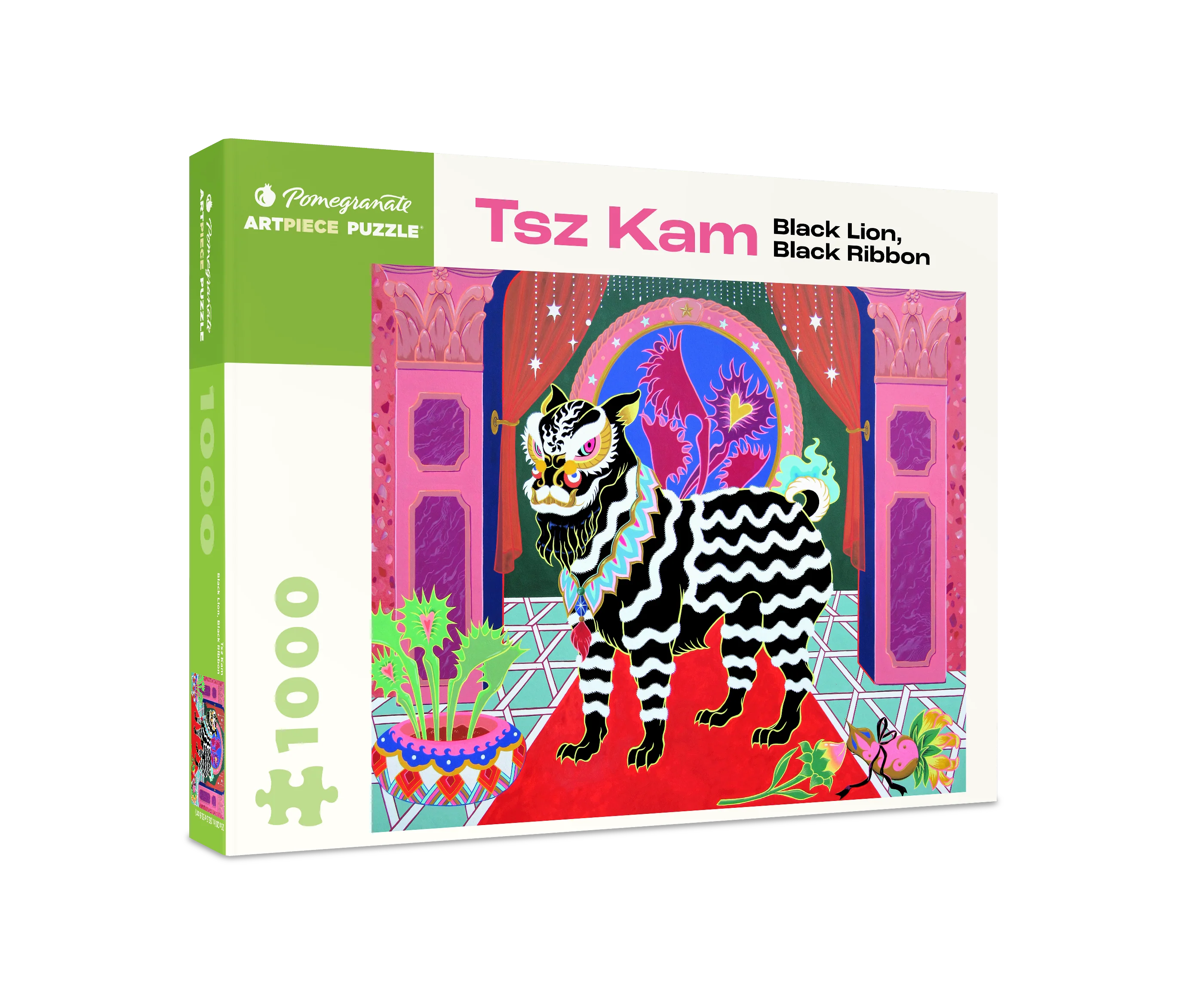 Tsz Kam: Black Lion, Black Ribbon 1000-Piece Jigsaw Puzzle