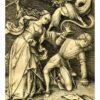 Israhel van Meckenem: The Angry Wife Postcard