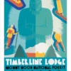 Kenneth Whitley: Timberline Lodge Postcard