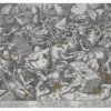 Pieter van der Heyden: The Battle about Money Postcard