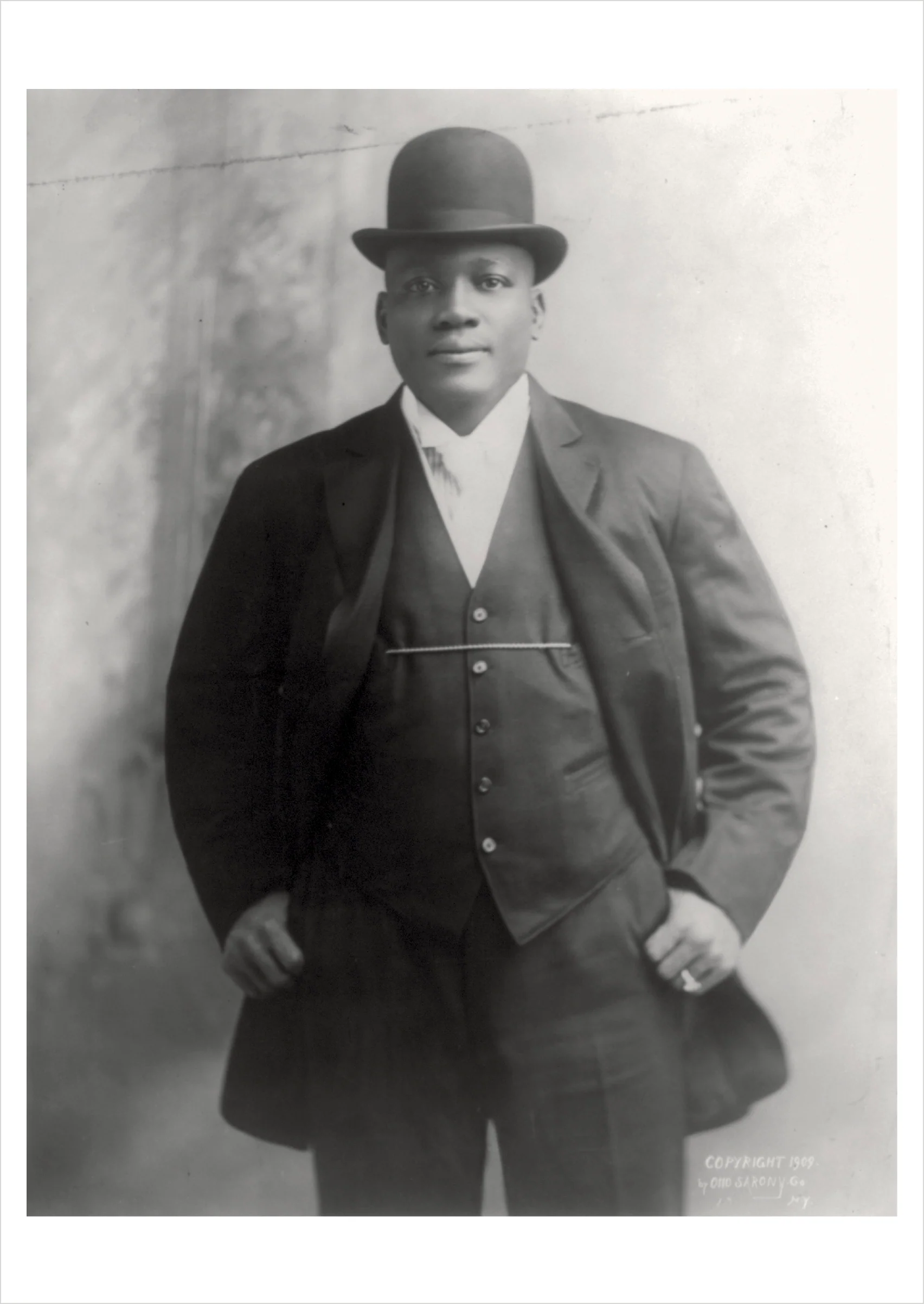 Jack Johnson Postcard