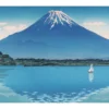 Tsuchiya Kōitsu: Shojin Lake by Mount Fuji Postcard