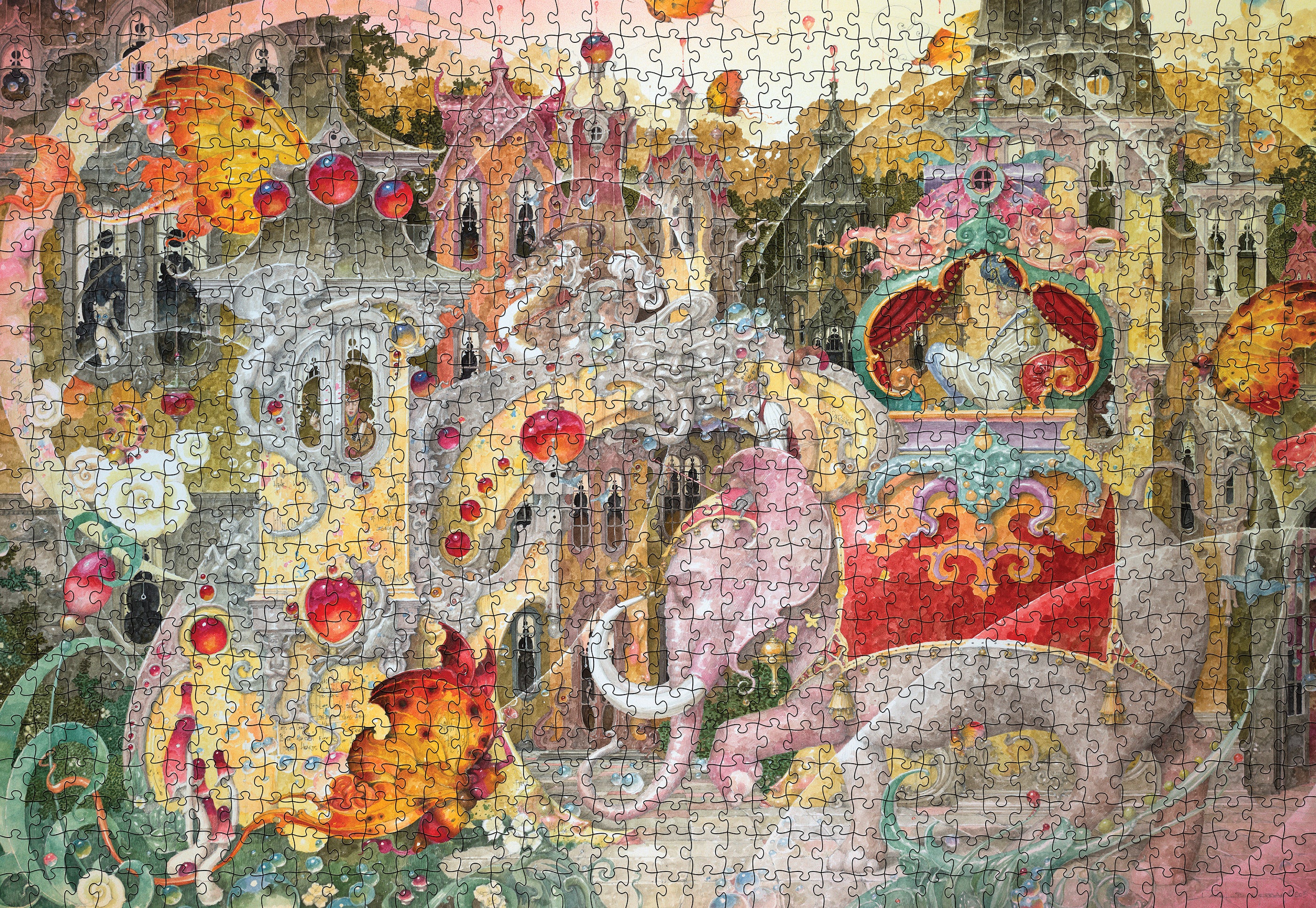 Daniel Merriam: Moon Voyage 1000-Piece Puzzle