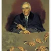 Franklin D. Roosevelt Postcard