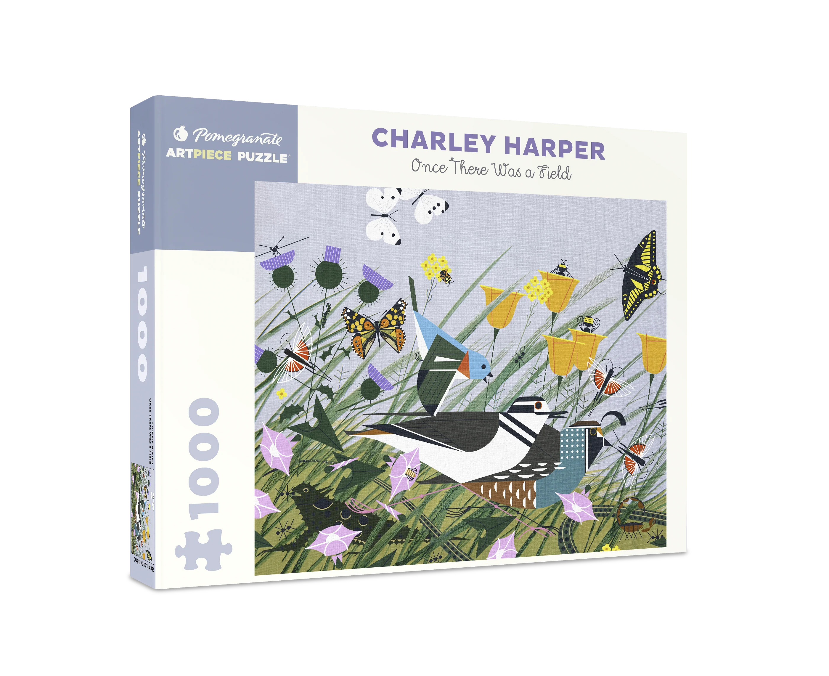 Charley Harper: Once There Was a Field 1000-Piece Jigsaw Puzzle