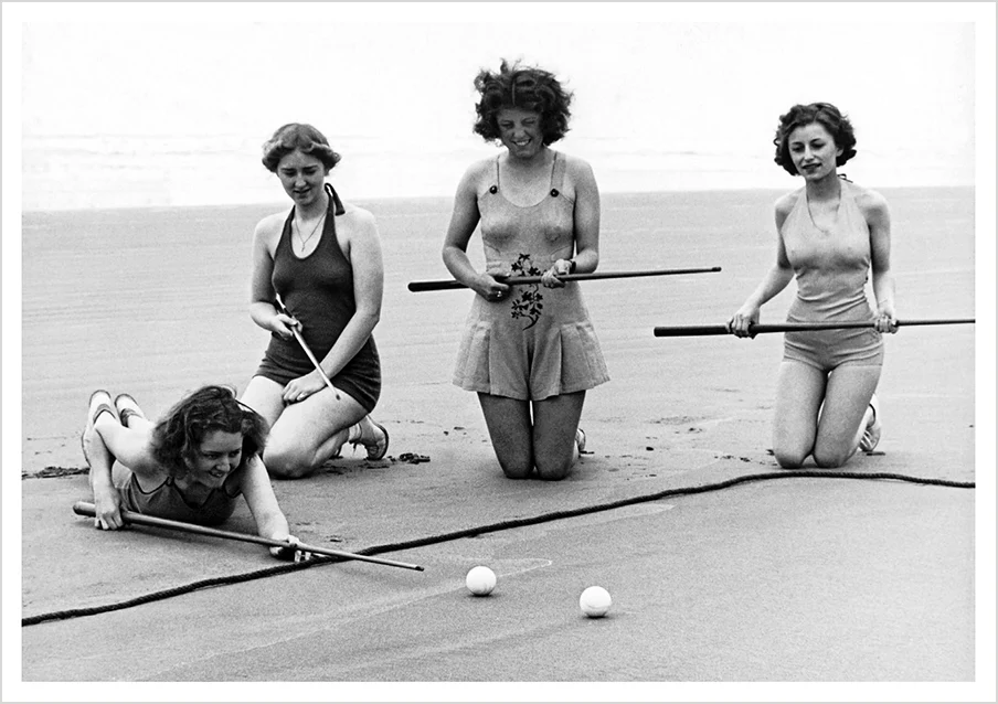 Pool Sharks Postcard