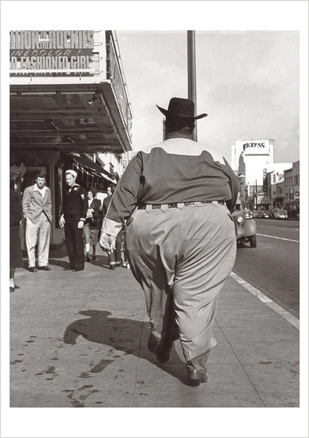 Walking Wide Postcard