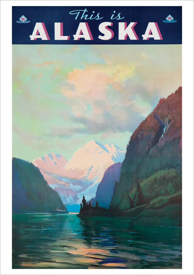 Sydney Laurence: This Is Alaska Postcard