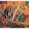 Tom Thomson: Autumn Birches Postcard