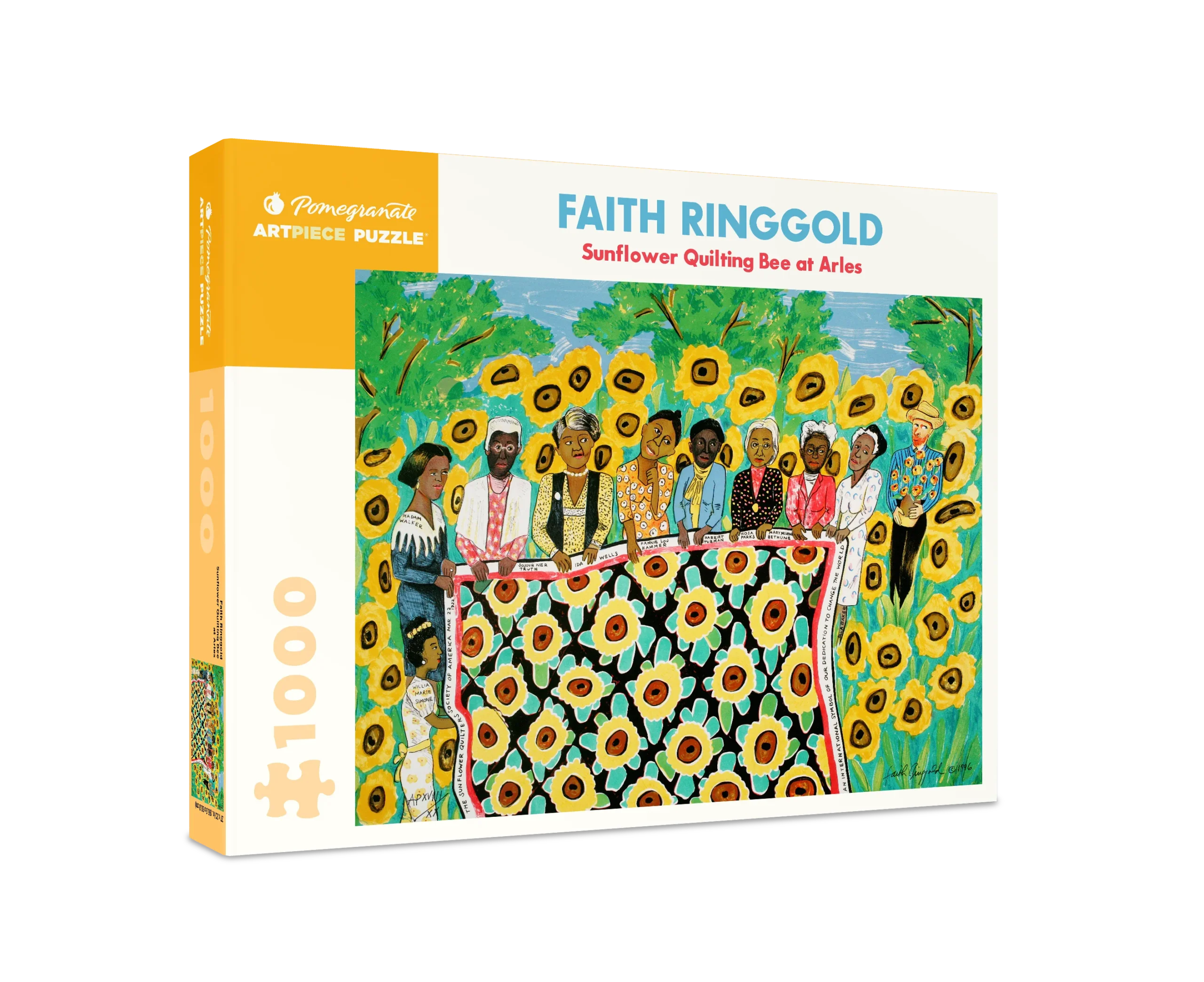 Faith Ringgold: Sunflower Quilting Bee at Arles 1000-Piece Jigsaw Puzzle