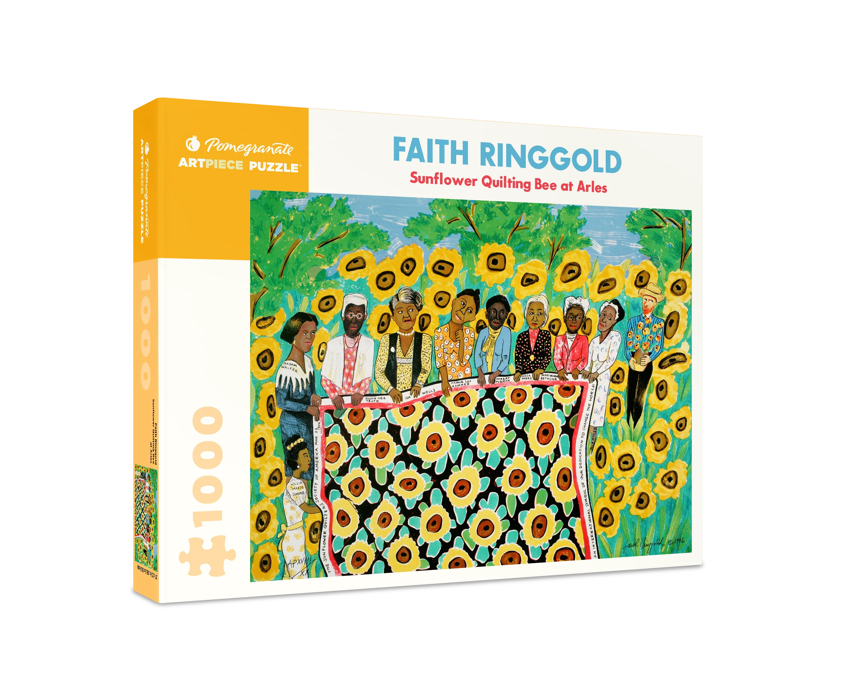 Faith Ringgold: Sunflower Quilting Bee at Arles 1000-Piece Jigsaw Puzzle