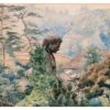 John La Farge: The Great Statue of Amida Buddha Postcard