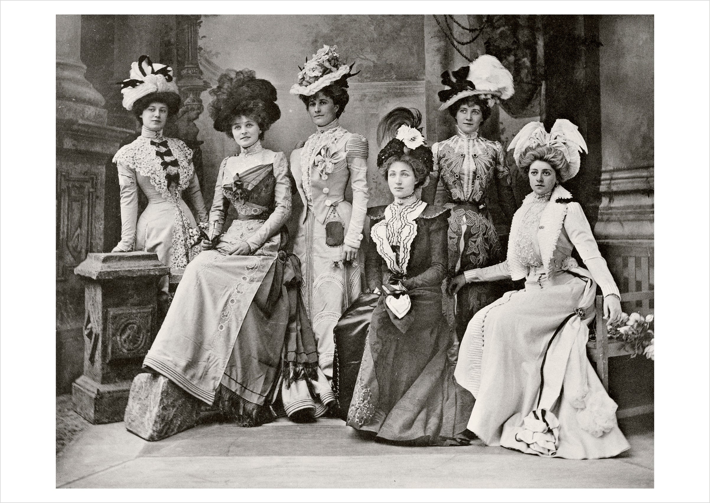 The Gaiety Girls Postcard