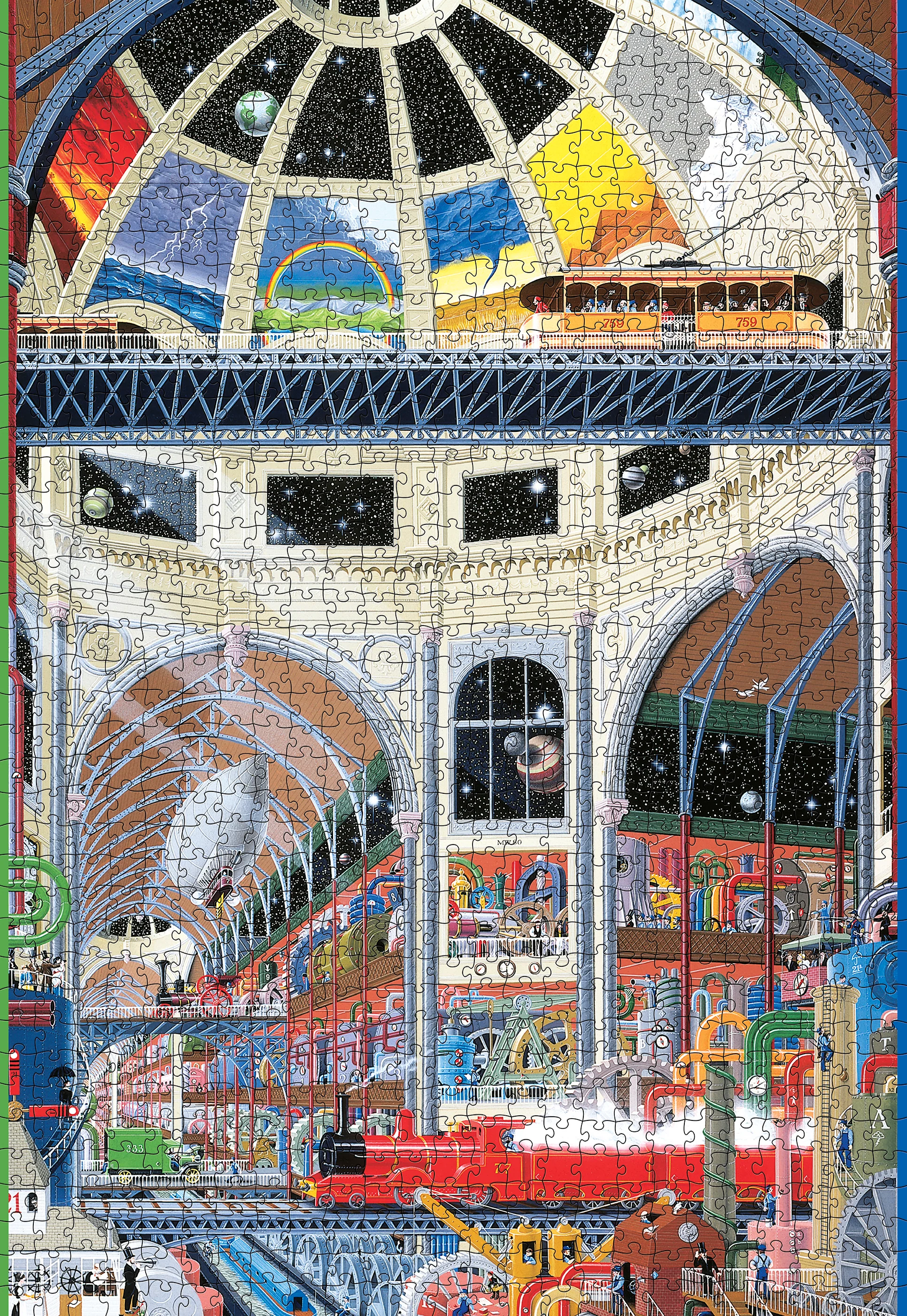 Mike Wilks: The Weather Works: The Grand Hall 1000-Piece Jigsaw Puzzle