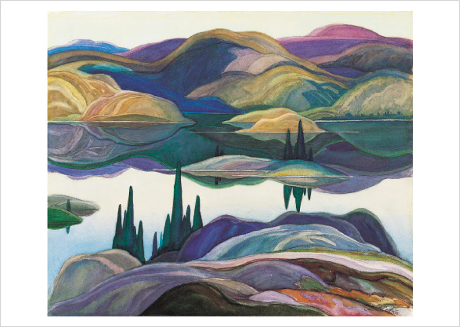Franklin Carmichael: Mirror Lake Postcard