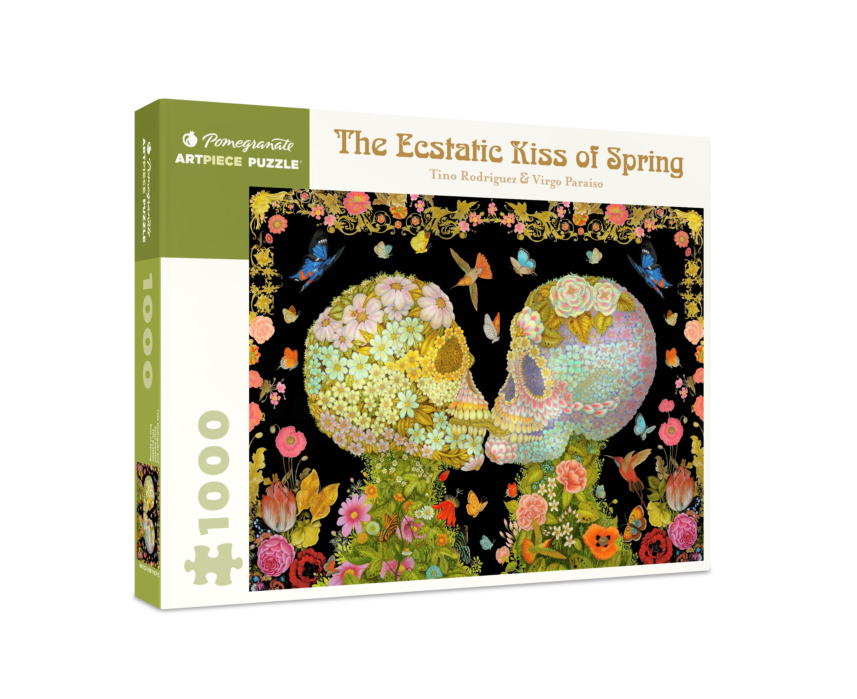 Tino Rodriguez and Virgo Paraiso: The Ecstatic Kiss of Spring 1000-Piece Jigsaw Puzzle