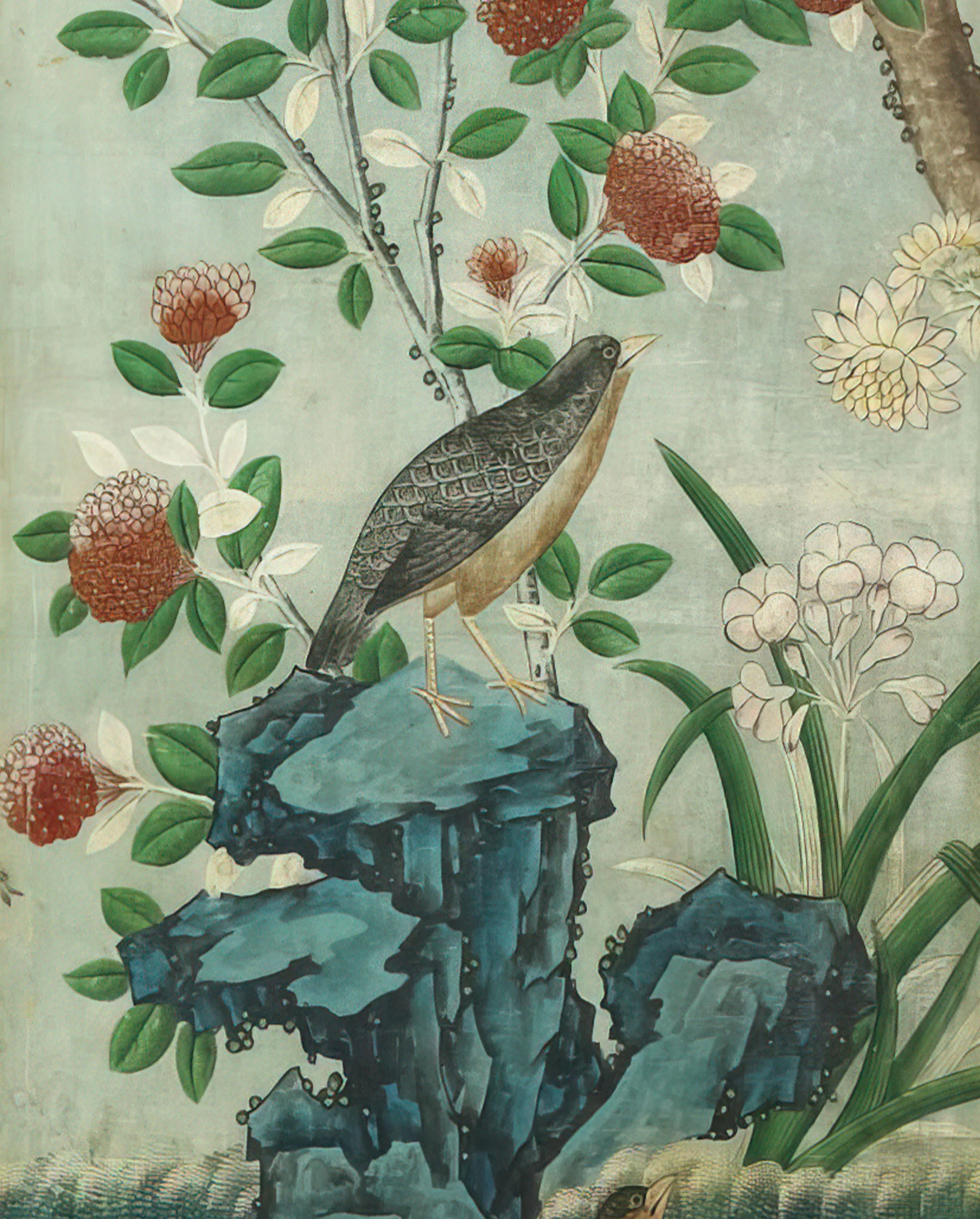 Birds and Flowers Bookmark
