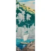Kawase Hasui: Horai Rock, Kiso River Bookmark