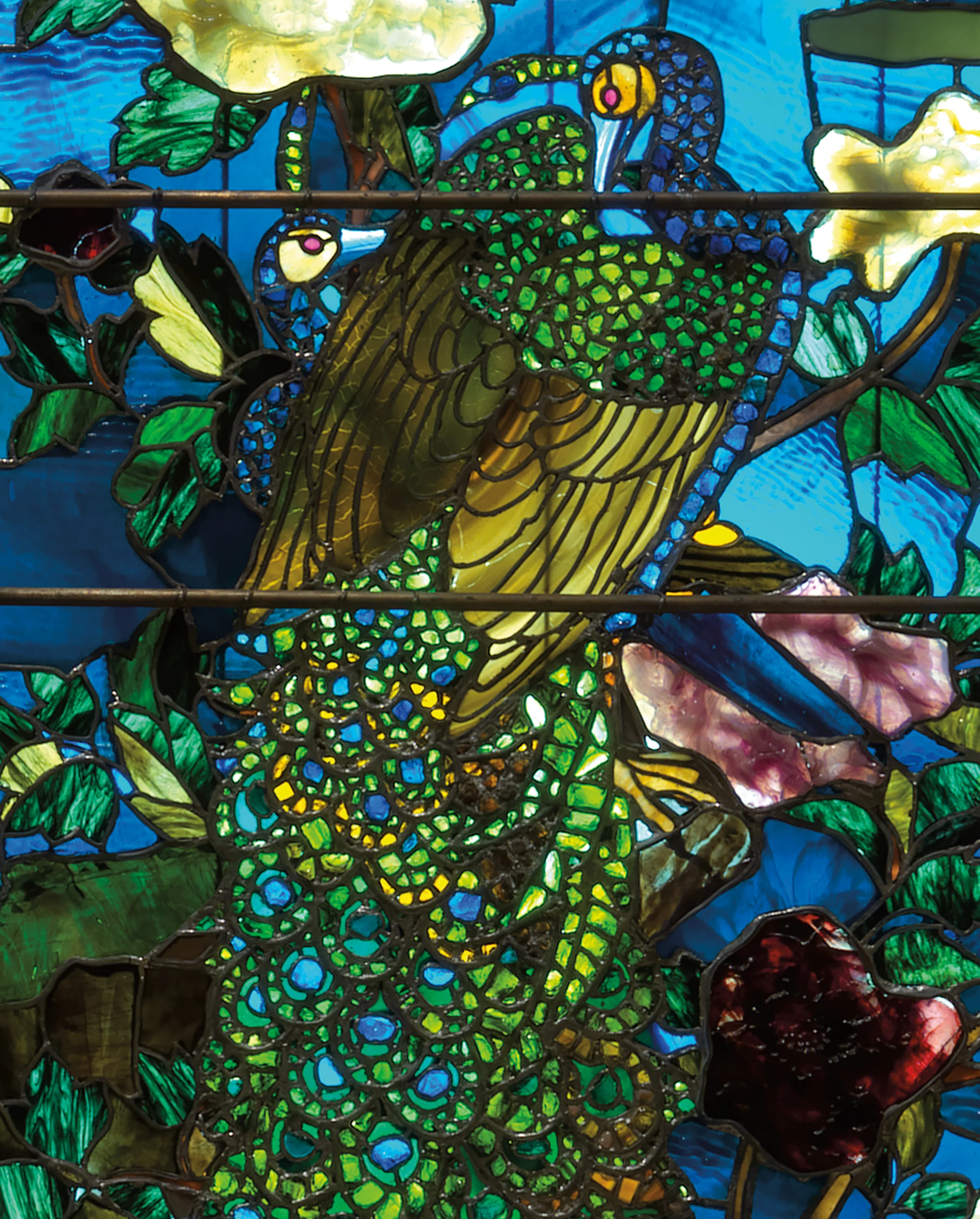 John La Farge: Peacocks and Peonies II Bookmark