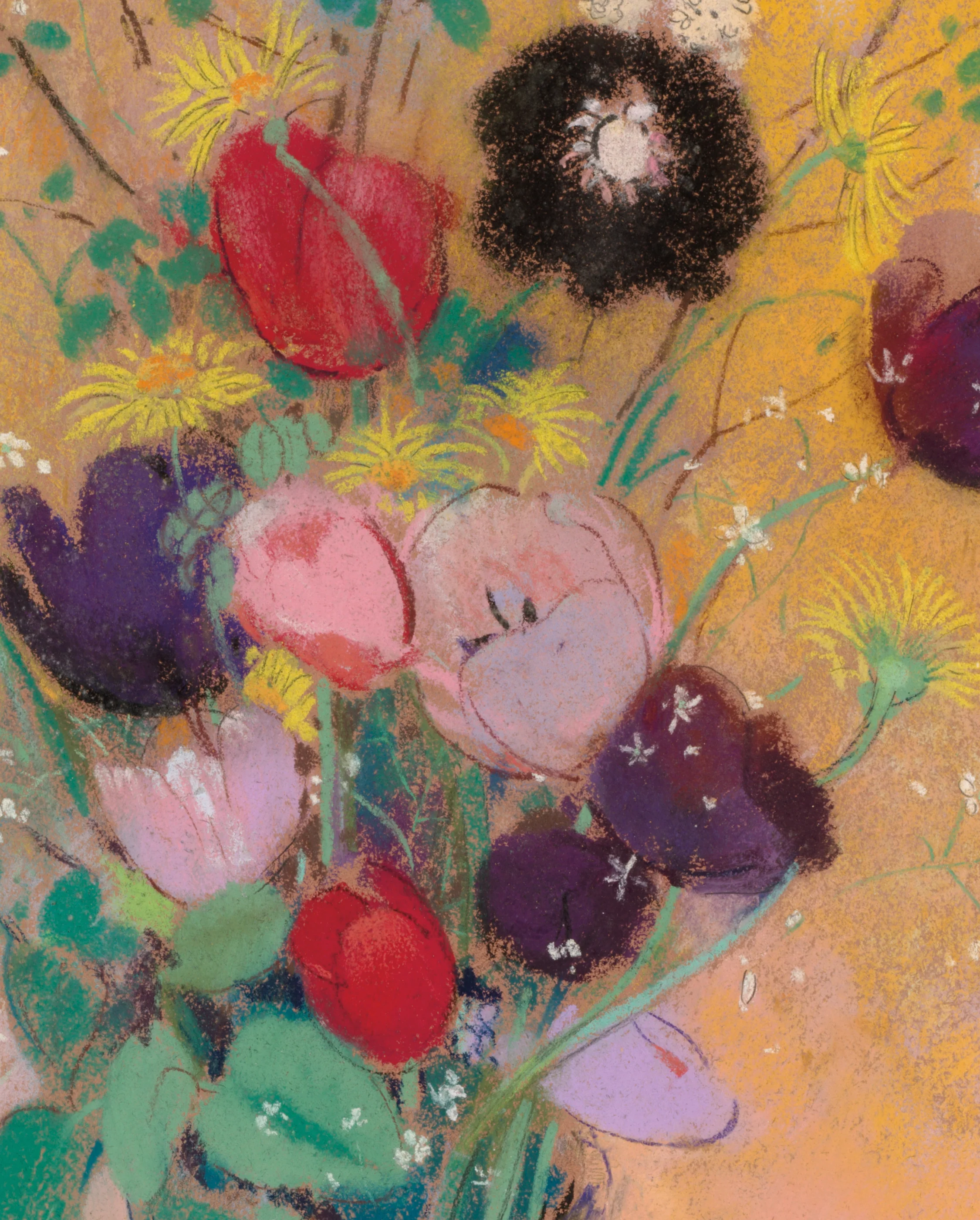 Odilon Redon: Vase of Flowers Bookmark