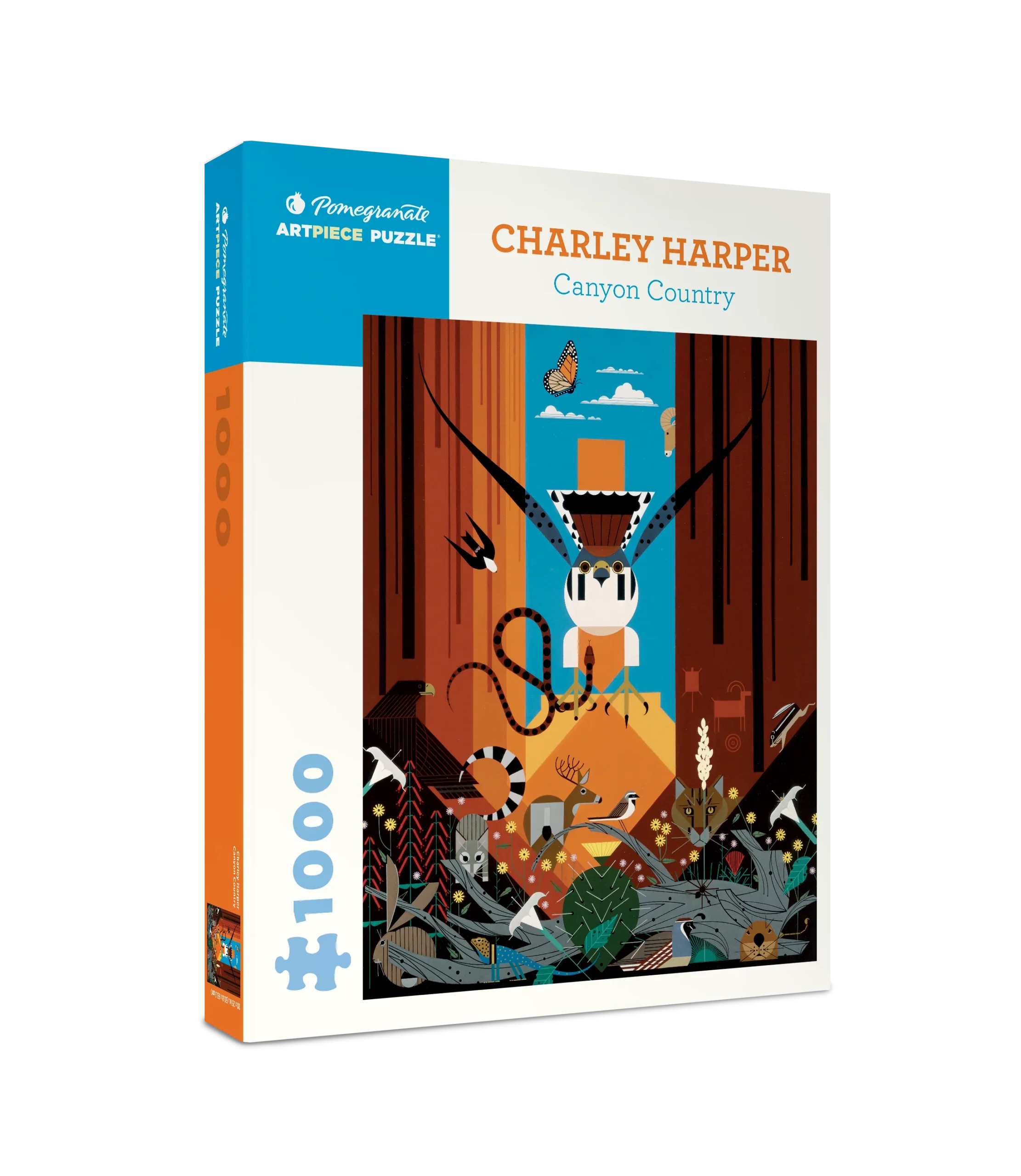 Charley Harper: Canyon Country 1000-Piece Jigsaw Puzzle