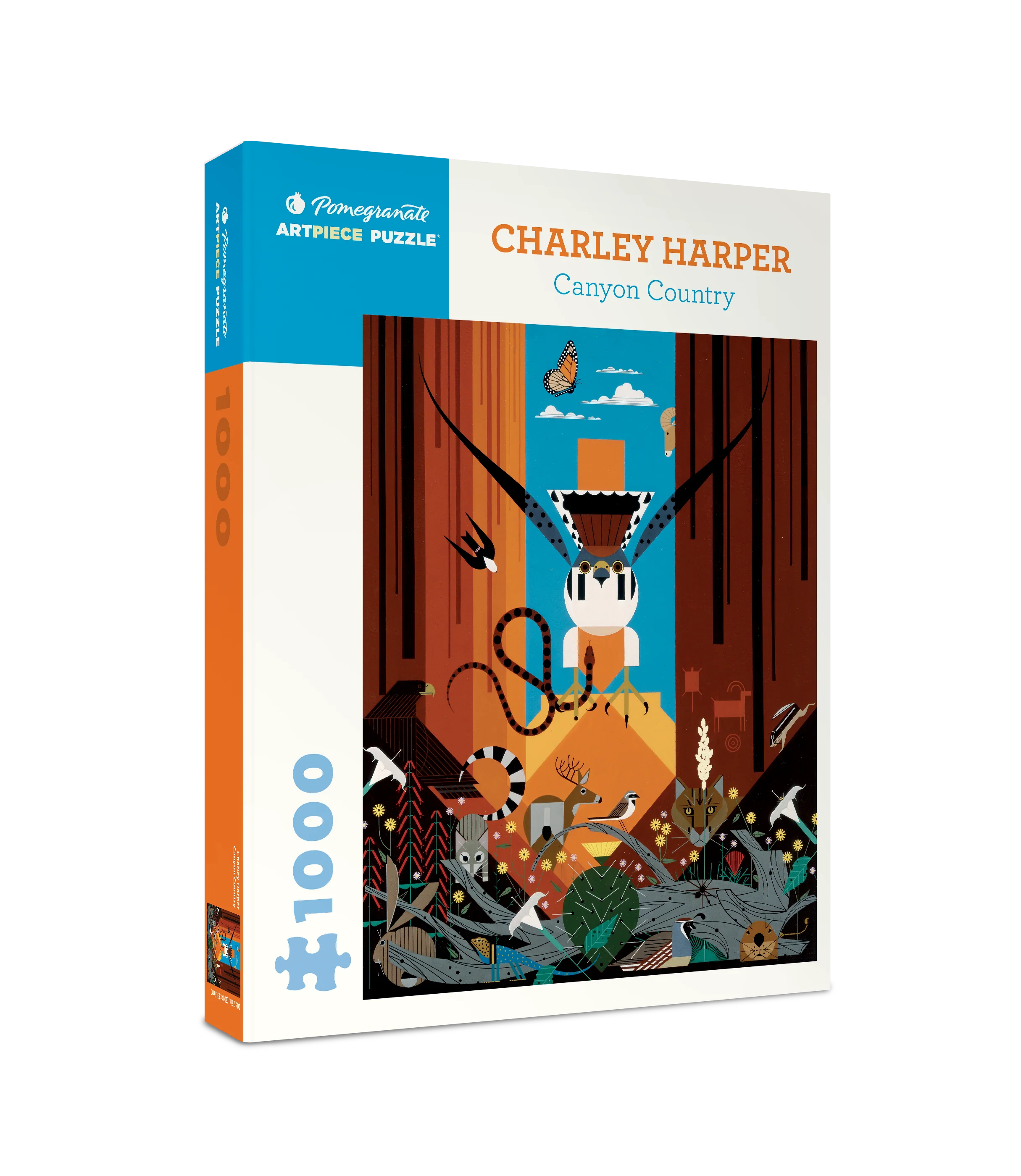 Charley Harper: Canyon Country 1000-Piece Jigsaw Puzzle